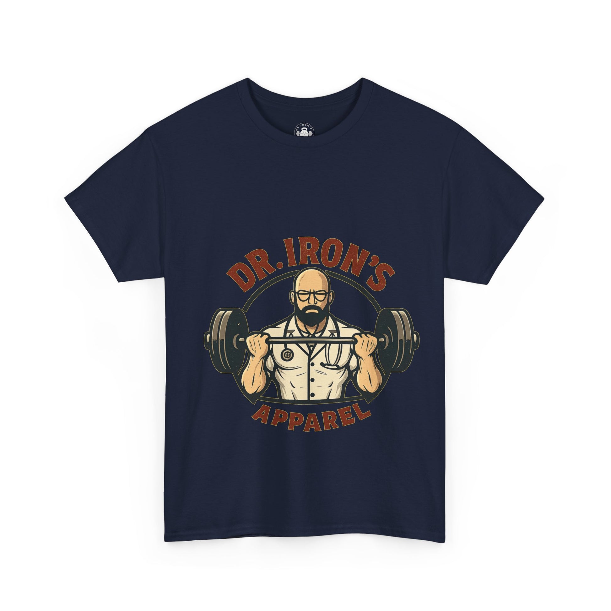 Gym Motivation Tee - Dr. Iron's Apparel, Fitness Shirt, Workout Gear, Weightlifting Gift, Inspirational T-Shirt