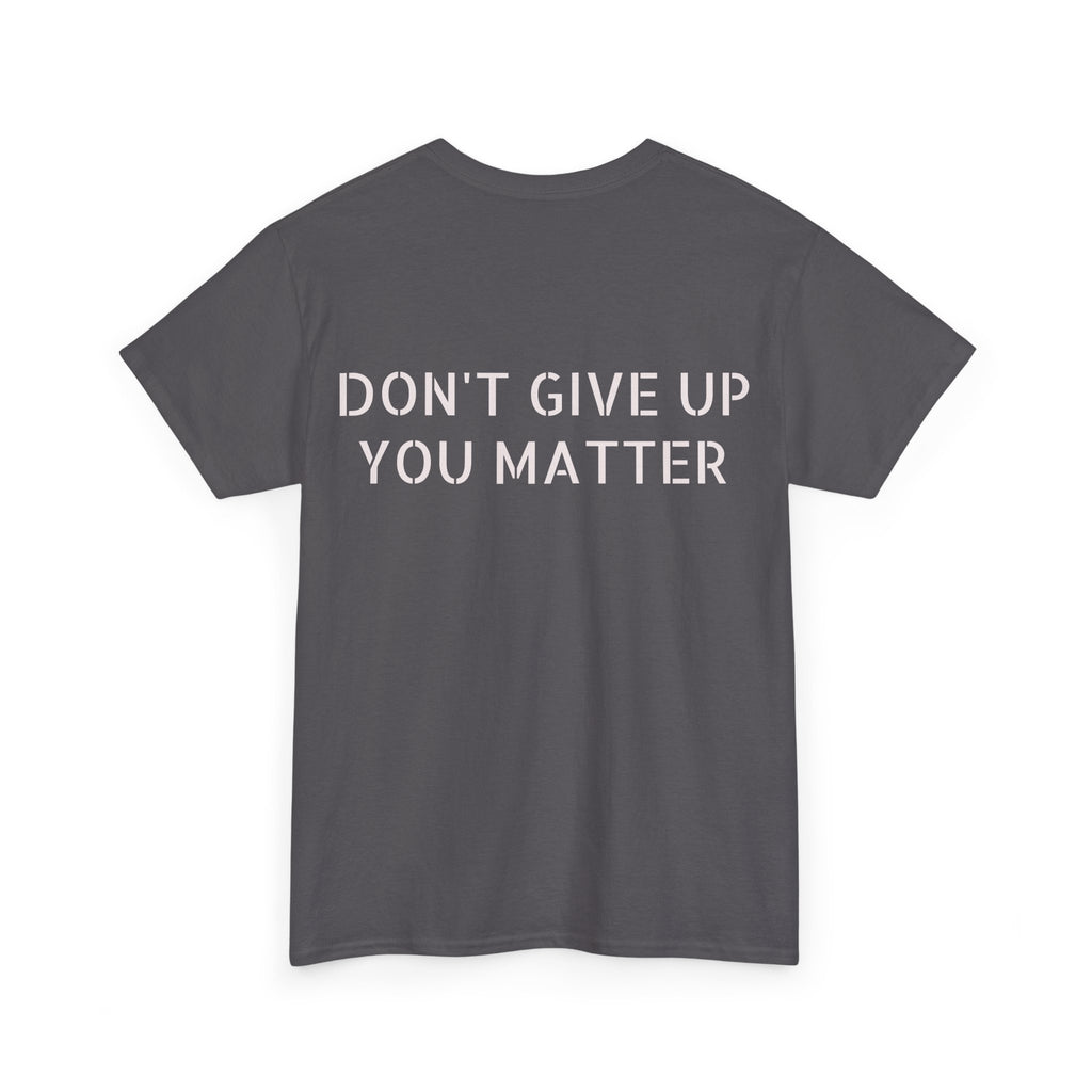 Motivational Fitness Tee - Unisex Heavy Cotton Shirt, Workout Apparel, Gym Gift, Positive Vibes, Mental Health Awareness, [...]