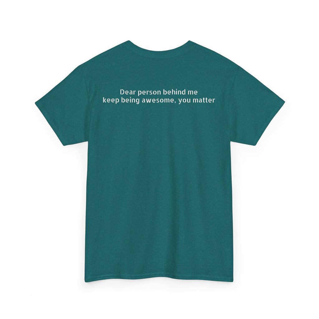 Motivational Fitness Tee, Unisex Heavy Cotton Tee, Workout Shirt, Gift for Him/Her, Inspirational Quote Tee, Gym Apparel