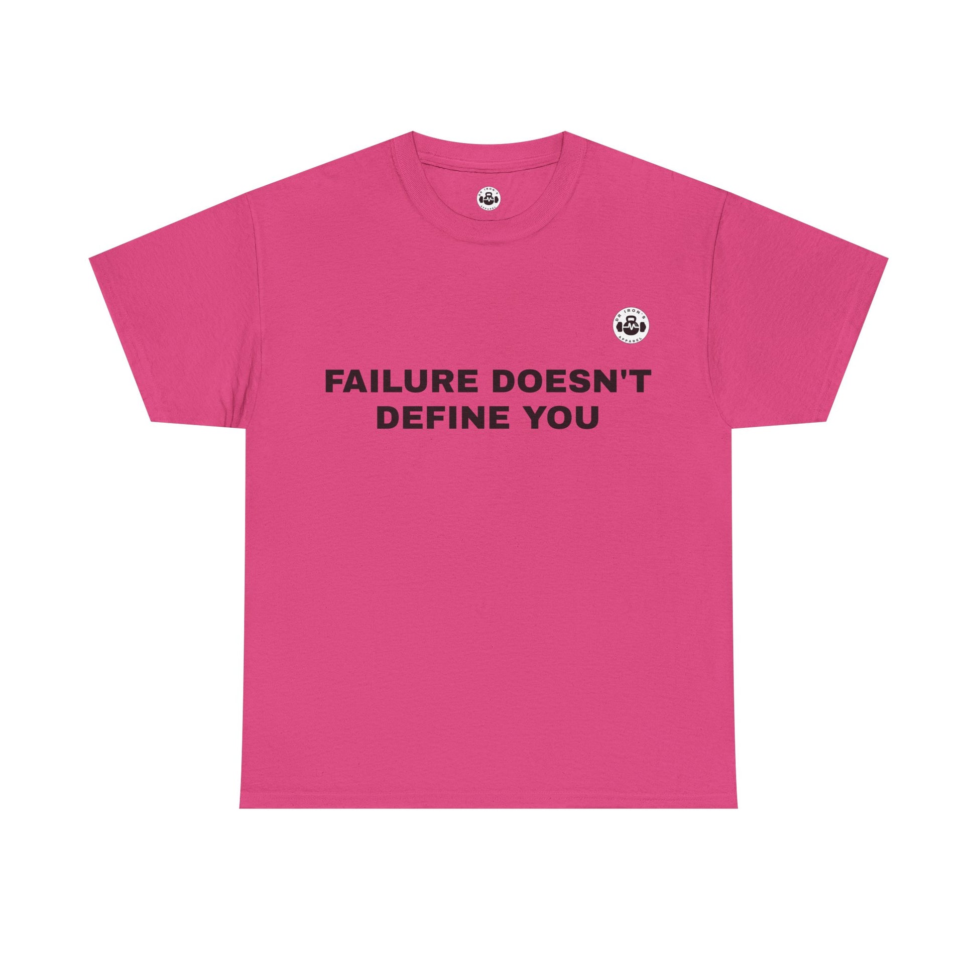 Motivational Unisex Tee - Failure Doesn't Define You, Inspirational Shirt, Gift for Supportive Friends, Confidence Boosting Apparel, [...]