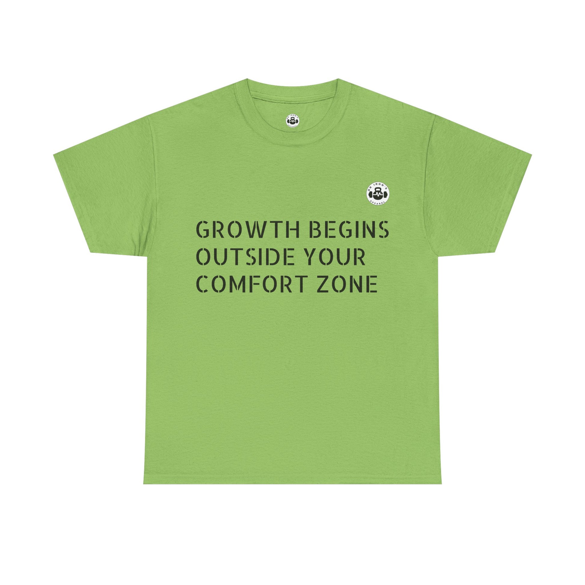 Inspirational Growth Tee, Motivational T-Shirt, Comfortable Cotton Shirt, Gift for Graduates, Personal Growth Apparel