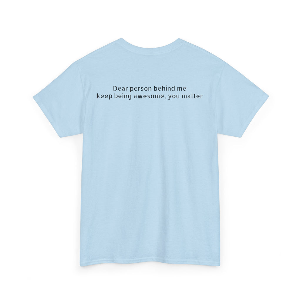 Motivational Unisex Heavy Cotton Tee, Fitness Shirt, Inspirational Apparel, Gift for Gym Lovers, Positive Message Tee, Everyday Wear