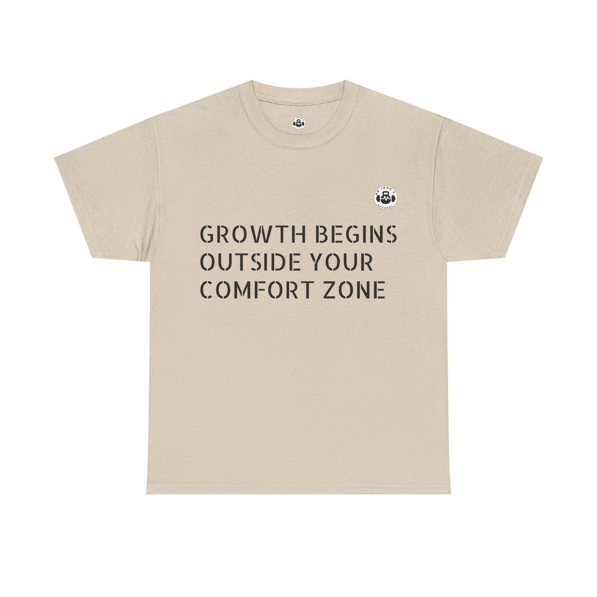 Inspirational Growth Tee, Motivational T-Shirt, Comfortable Cotton Shirt, Gift for Graduates, Personal Growth Apparel