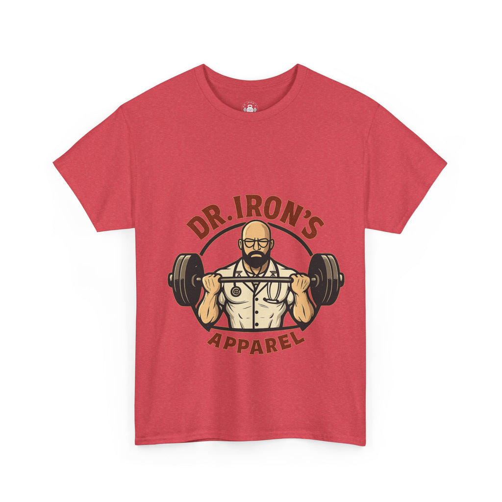 Gym Motivation Tee - Dr. Iron's Apparel, Fitness Shirt, Workout Gear, Weightlifting Gift, Inspirational T-Shirt