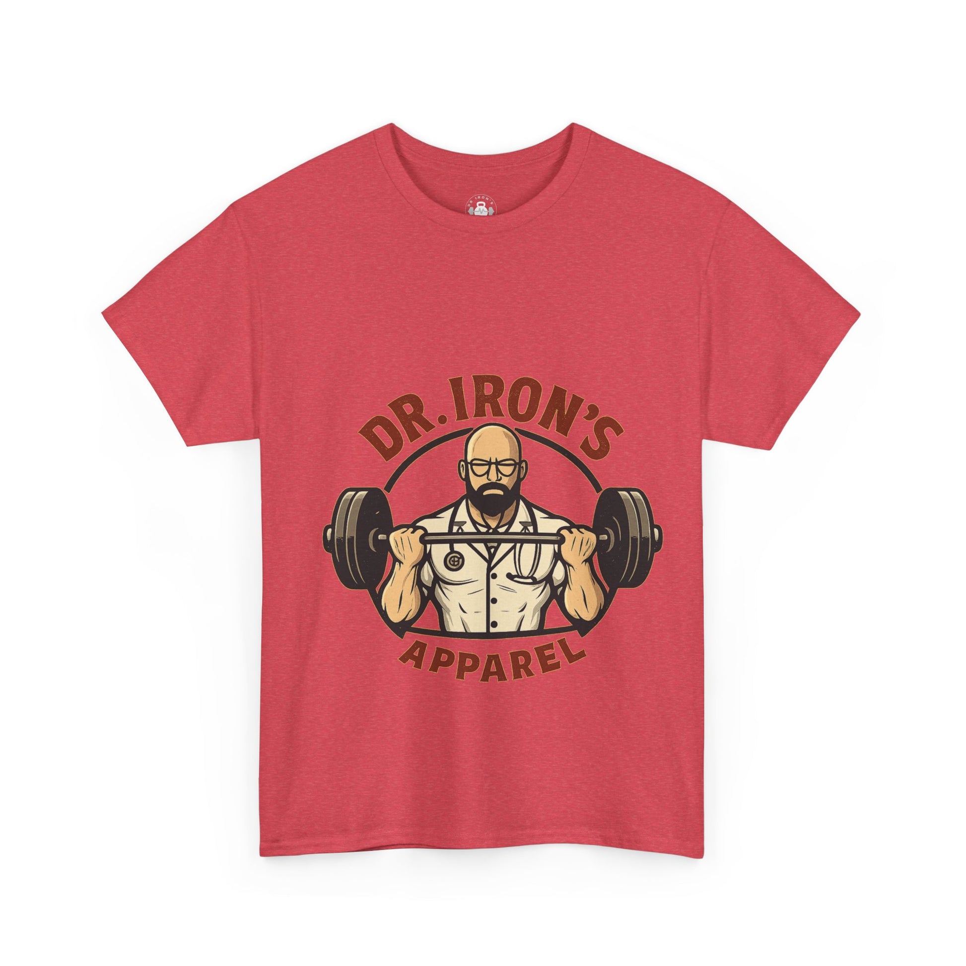 Gym Motivation Tee - Dr. Iron's Apparel, Fitness Shirt, Workout Gear, Weightlifting Gift, Inspirational T-Shirt