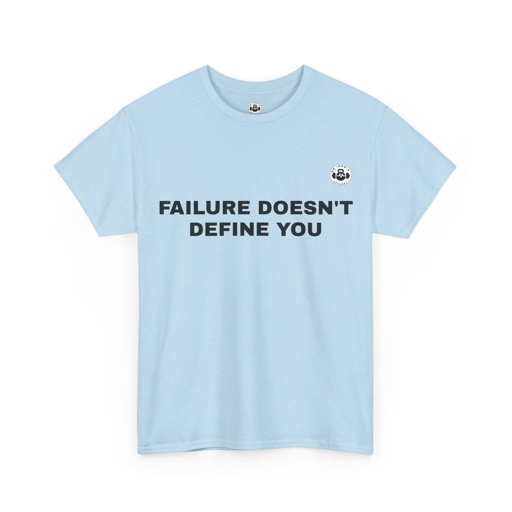Motivational Unisex Tee - Failure Doesn't Define You, Inspirational Shirt, Gift for Supportive Friends, Confidence Boosting Apparel, [...]