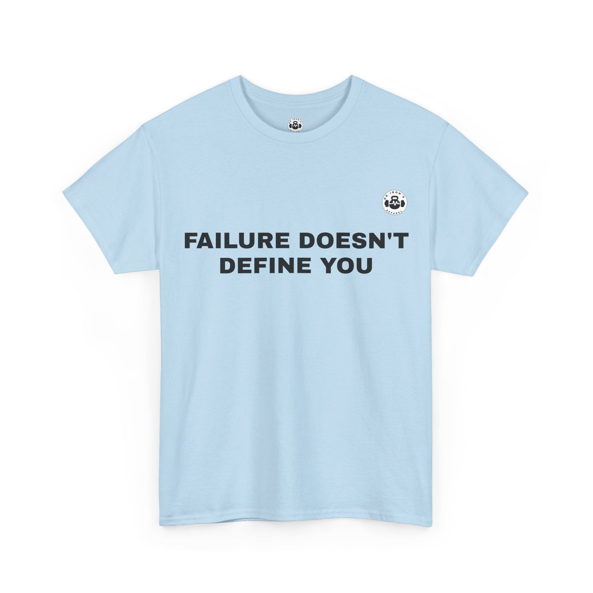 Motivational Unisex Tee - Failure Doesn't Define You, Inspirational Shirt, Gift for Supportive Friends, Confidence Boosting Apparel, [...]