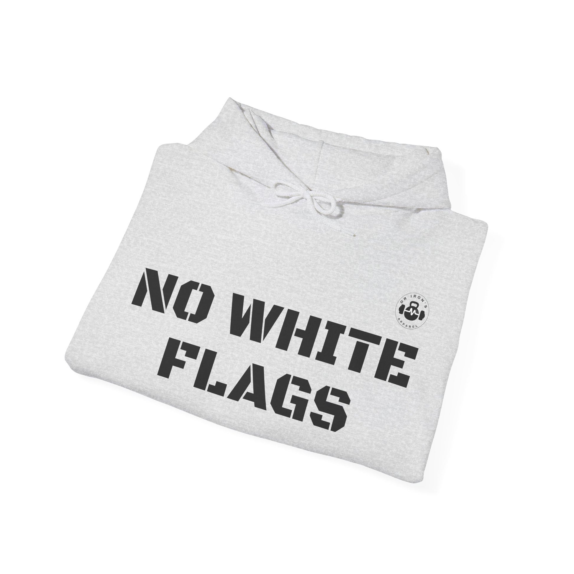 No White Flags Hoodie - Empowering Unisex Sweatshirt for Everyday Comfort, Perfect Gift for Inspirational Moments, Casual Style, [...]