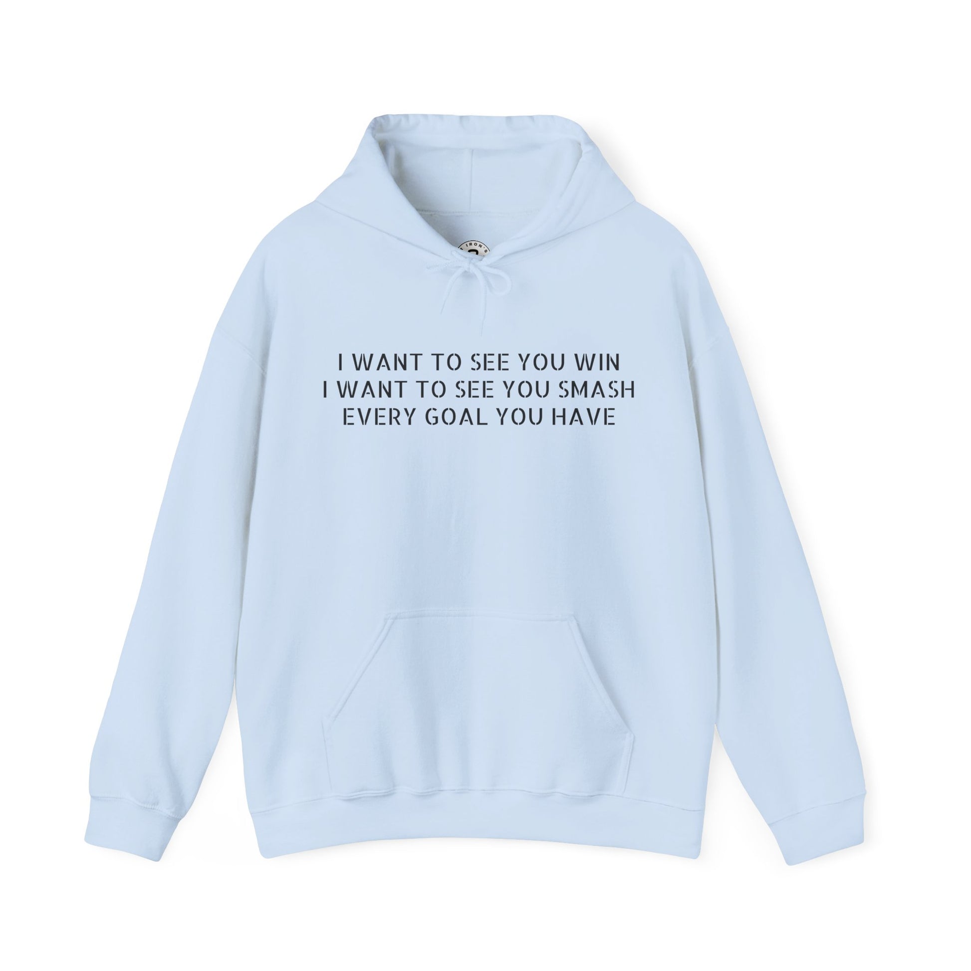 Motivational Fitness Hoodie | Unisex Heavy Blend Sweatshirt | Inspirational Gym Wear | Workout Gift | Fitness Apparel