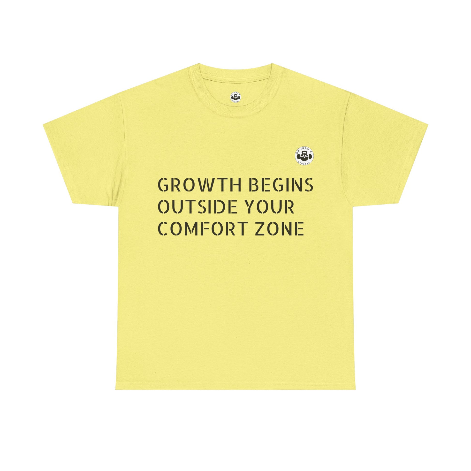 Inspirational Growth Tee, Motivational T-Shirt, Comfortable Cotton Shirt, Gift for Graduates, Personal Growth Apparel