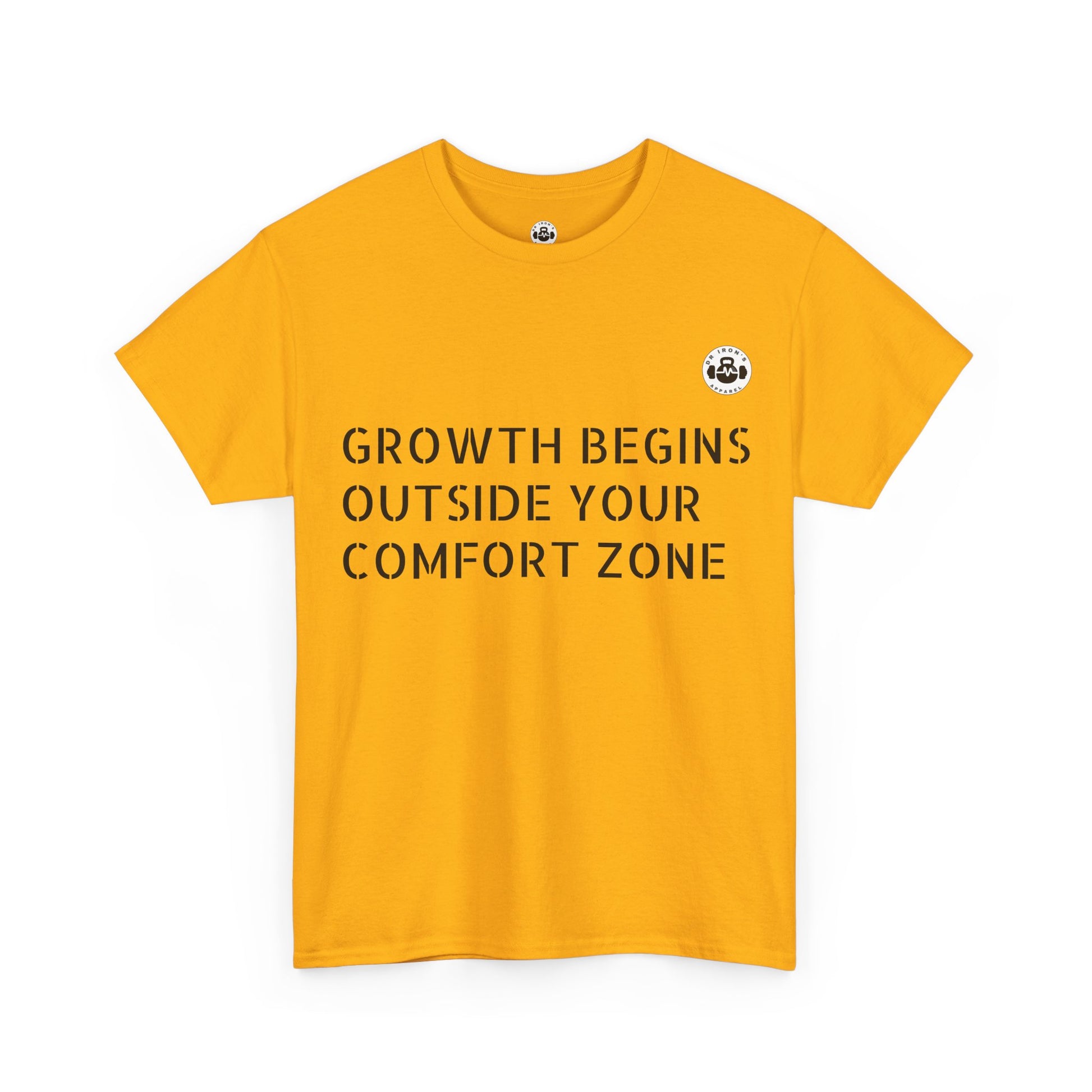 Inspirational Growth Tee, Motivational T-Shirt, Comfortable Cotton Shirt, Gift for Graduates, Personal Growth Apparel
