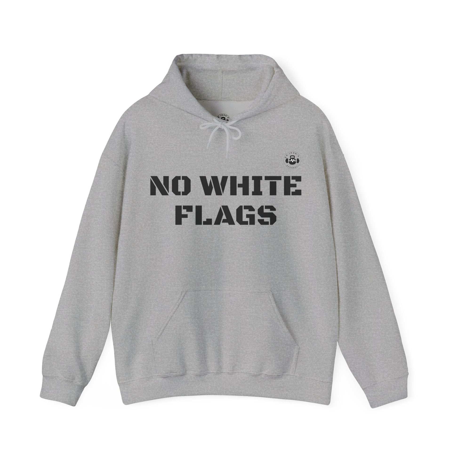 No White Flags Hoodie - Empowering Unisex Sweatshirt for Everyday Comfort, Perfect Gift for Inspirational Moments, Casual Style, [...]