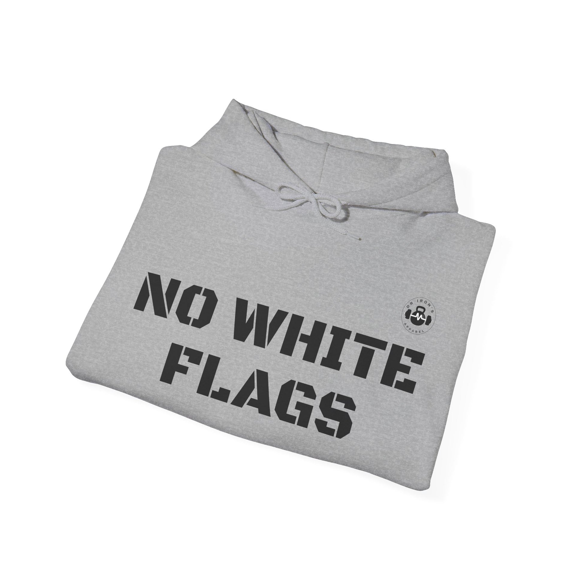 No White Flags Hoodie - Empowering Unisex Sweatshirt for Everyday Comfort, Perfect Gift for Inspirational Moments, Casual Style, [...]