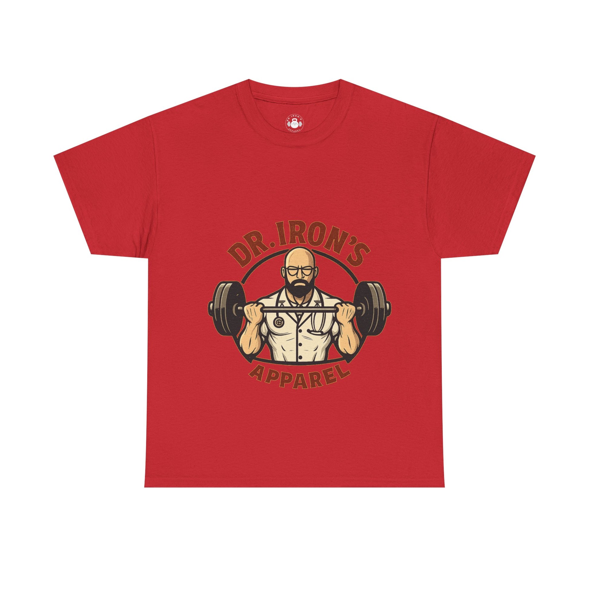 Gym Motivation Tee - Dr. Iron's Apparel, Fitness Shirt, Workout Gear, Weightlifting Gift, Inspirational T-Shirt