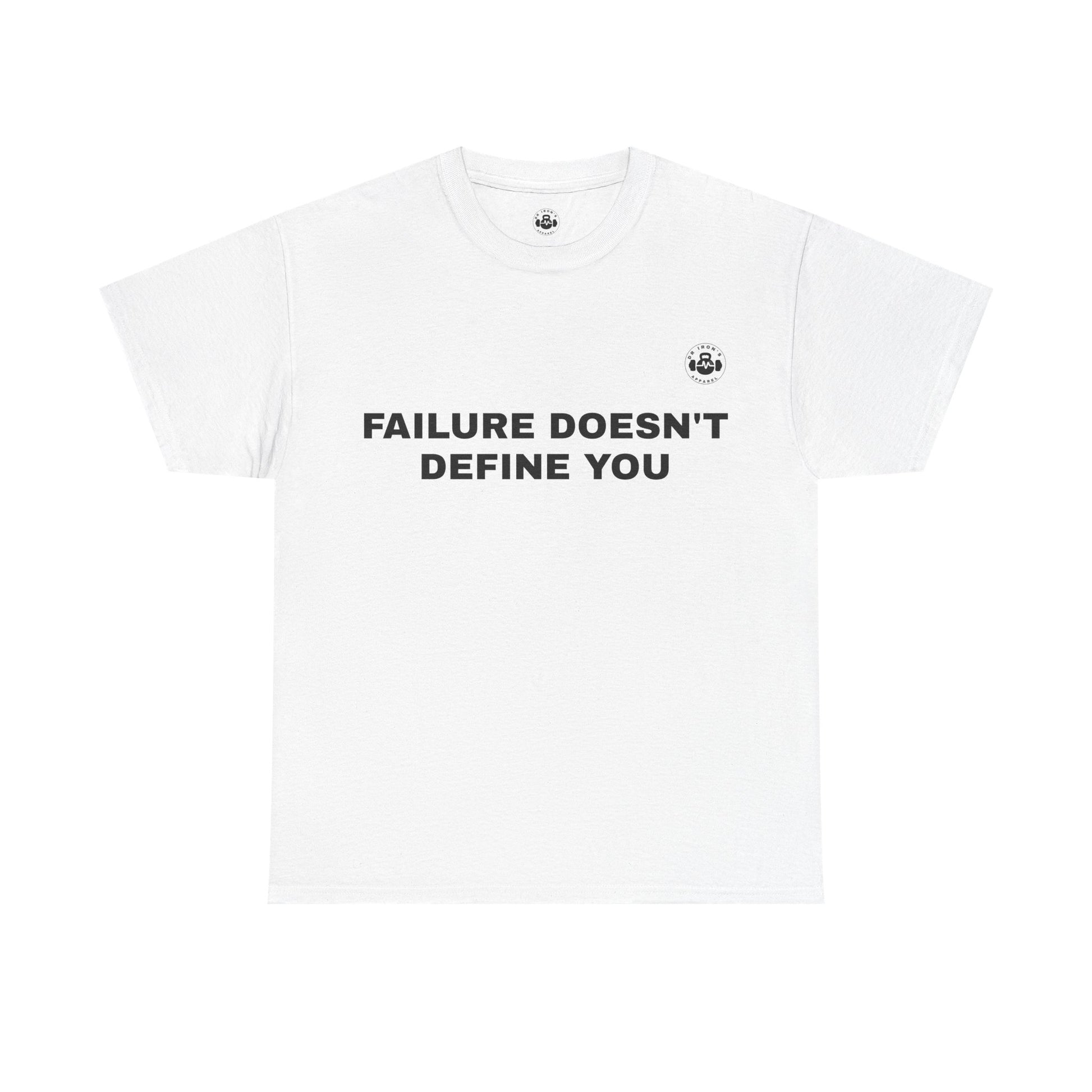 Motivational Unisex Tee - Failure Doesn't Define You, Inspirational Shirt, Gift for Supportive Friends, Confidence Boosting Apparel, [...]