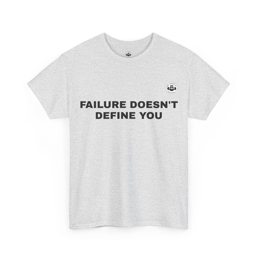 Motivational Unisex Tee - Failure Doesn't Define You, Inspirational Shirt, Gift for Supportive Friends, Confidence Boosting Apparel, [...]