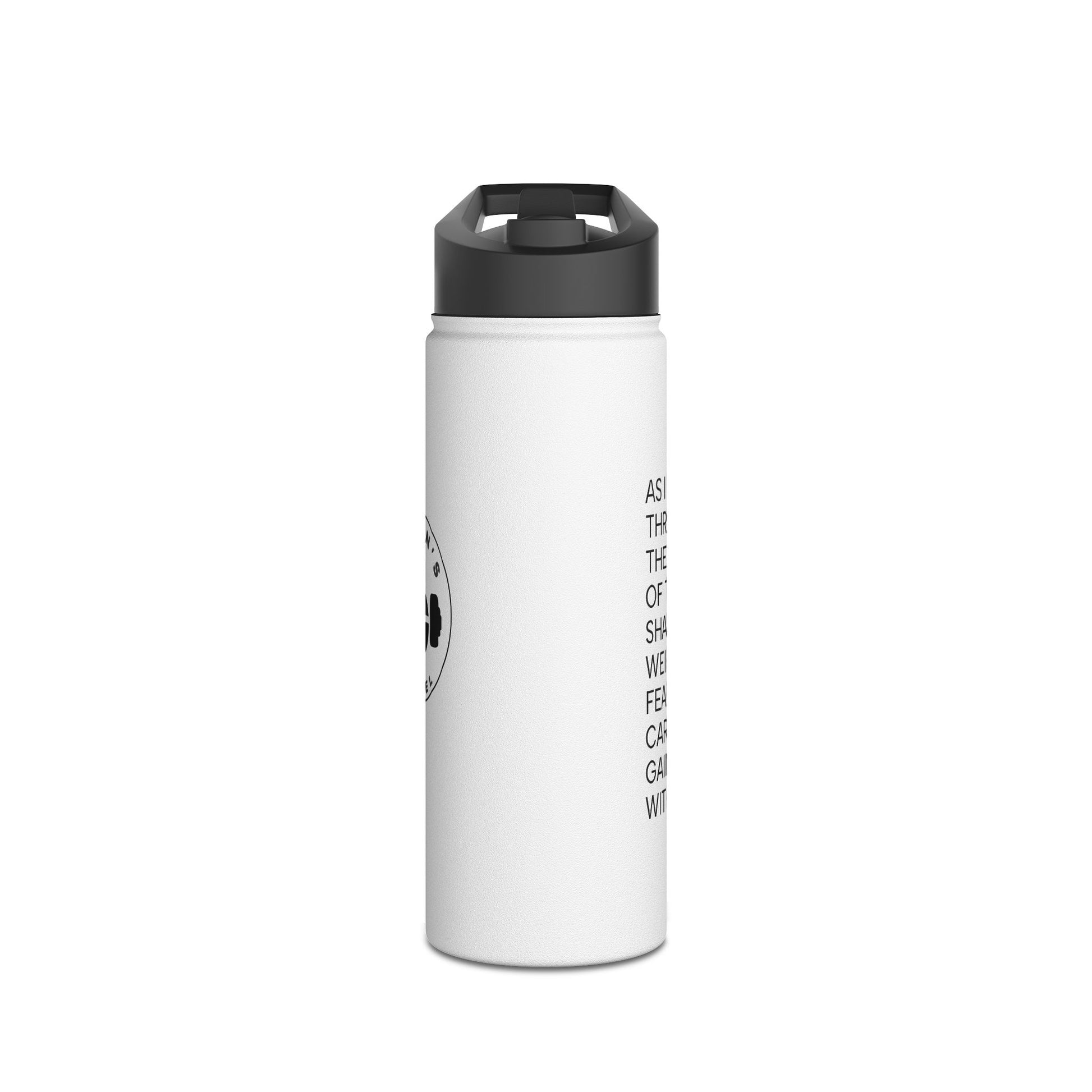 Stylish Stainless Steel Water Bottle, Durable Hydration Flask, Eco-Friendly Drinkware, Perfect for Travel, Fitness & Outdoor Activities
