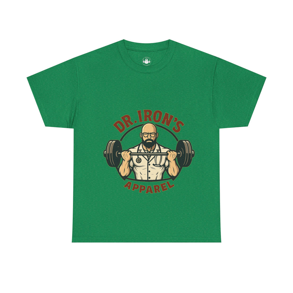 Gym Motivation Tee - Dr. Iron's Apparel, Fitness Shirt, Workout Gear, Weightlifting Gift, Inspirational T-Shirt