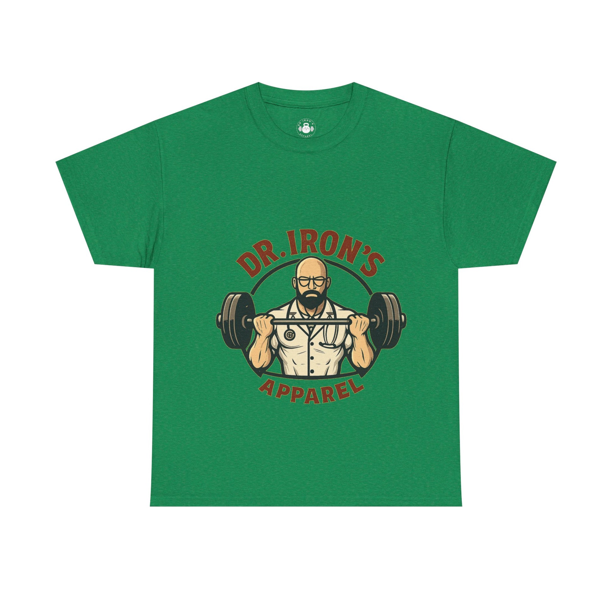 Gym Motivation Tee - Dr. Iron's Apparel, Fitness Shirt, Workout Gear, Weightlifting Gift, Inspirational T-Shirt