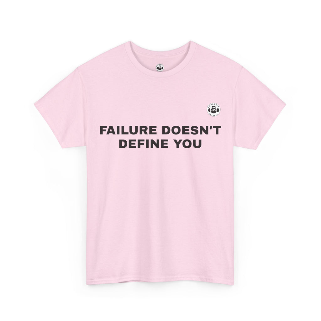 Motivational Unisex Tee - Failure Doesn't Define You, Inspirational Shirt, Gift for Supportive Friends, Confidence Boosting Apparel, [...]
