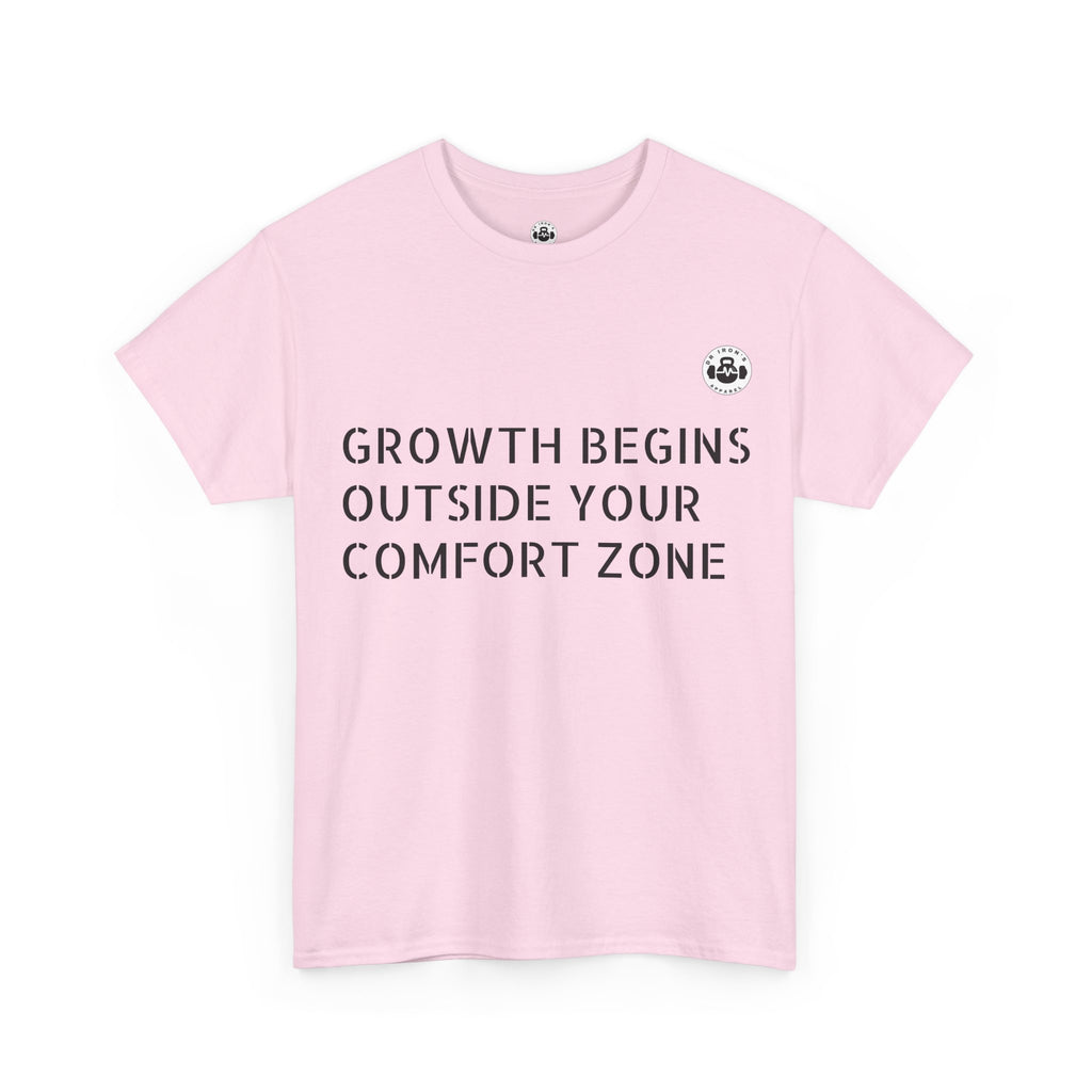 Inspirational Growth Tee, Motivational T-Shirt, Comfortable Cotton Shirt, Gift for Graduates, Personal Growth Apparel