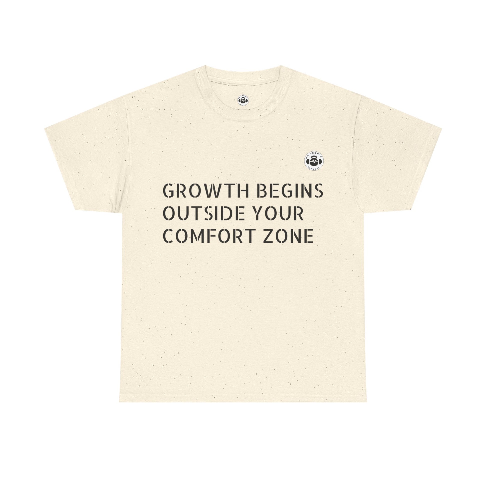 Inspirational Growth Tee, Motivational T-Shirt, Comfortable Cotton Shirt, Gift for Graduates, Personal Growth Apparel