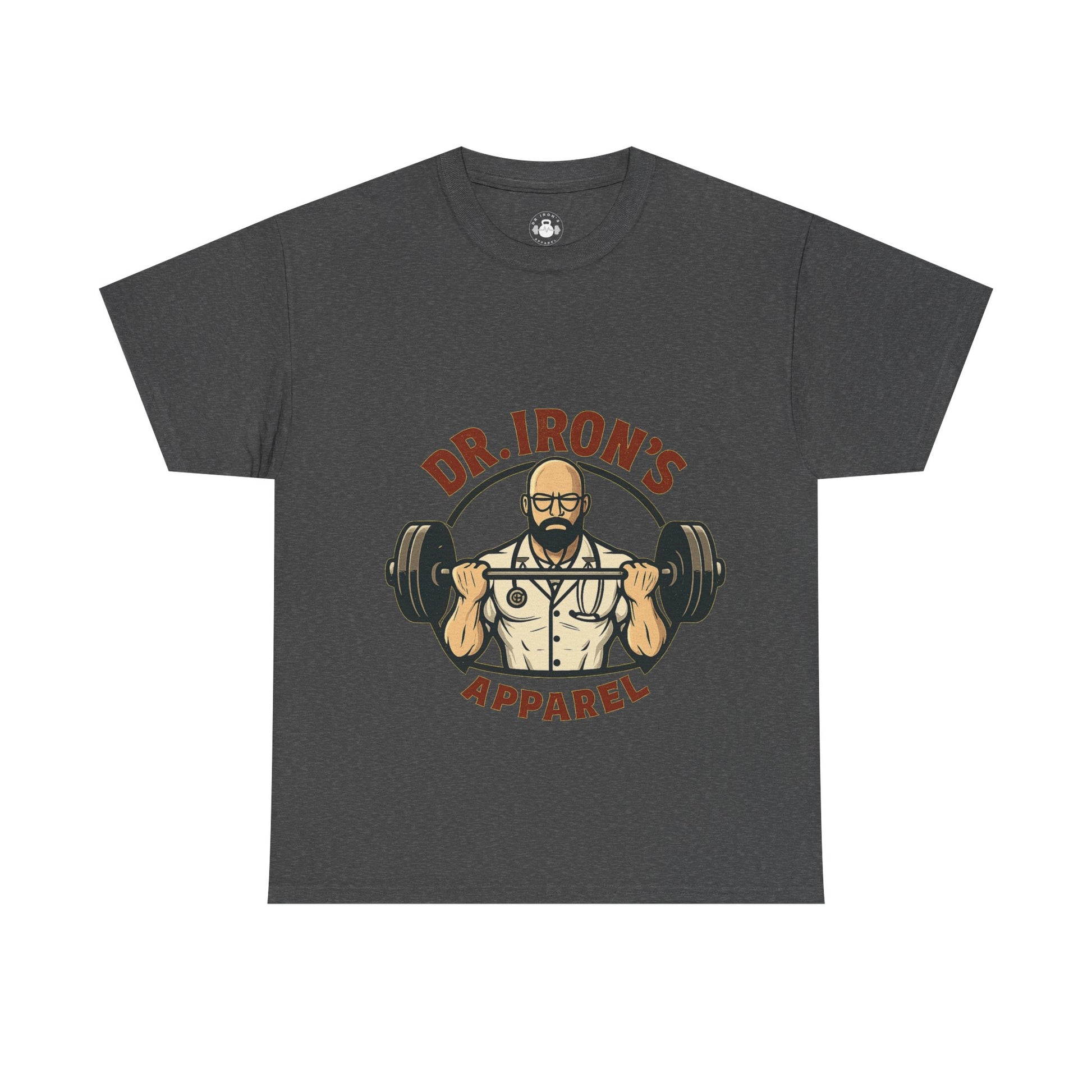 Gym Motivation Tee - Dr. Iron's Apparel, Fitness Shirt, Workout Gear, Weightlifting Gift, Inspirational T-Shirt