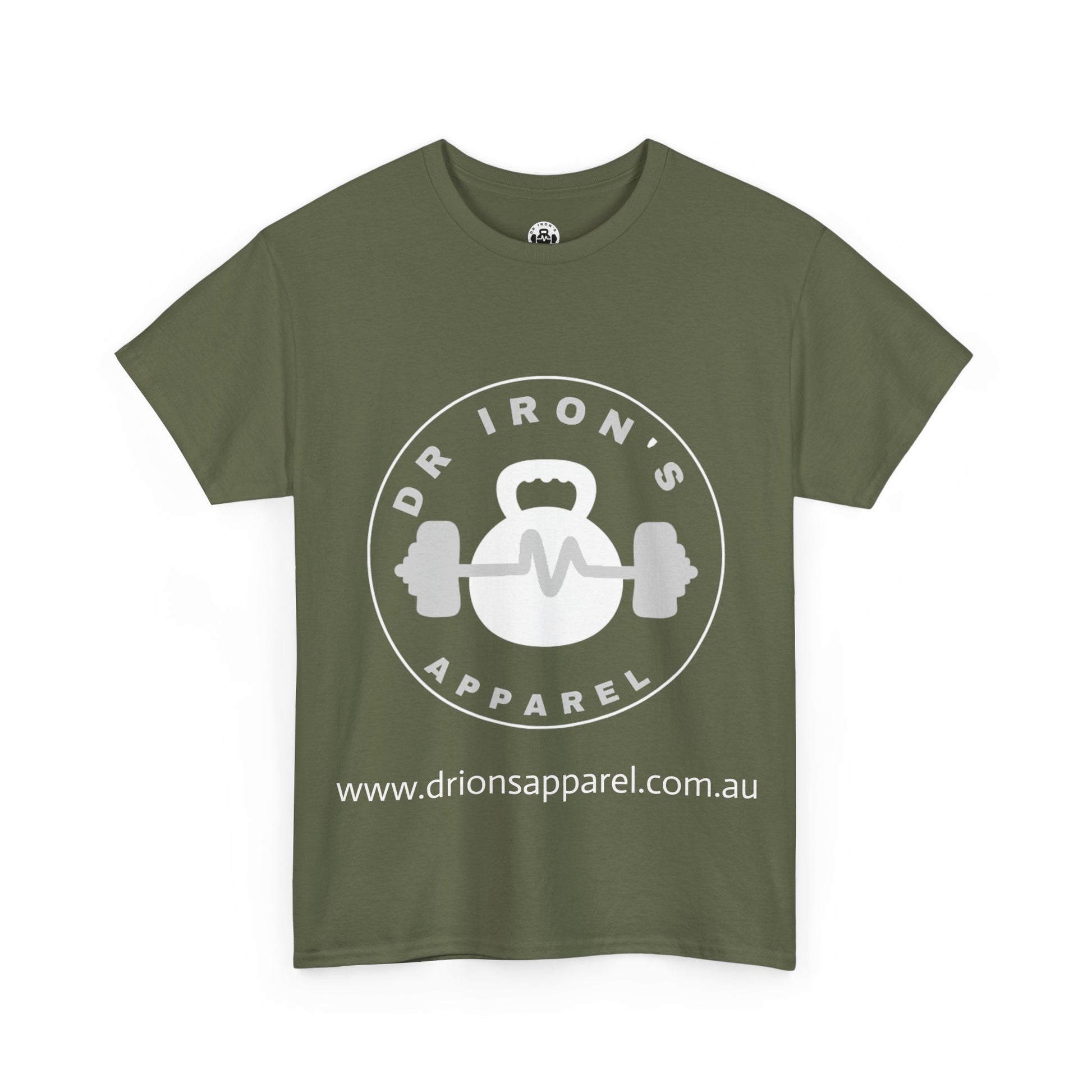 Motivational Fitness Tee, Unisex Heavy Cotton Tee, Workout Shirt, Gift for Him/Her, Inspirational Quote Tee, Gym Apparel