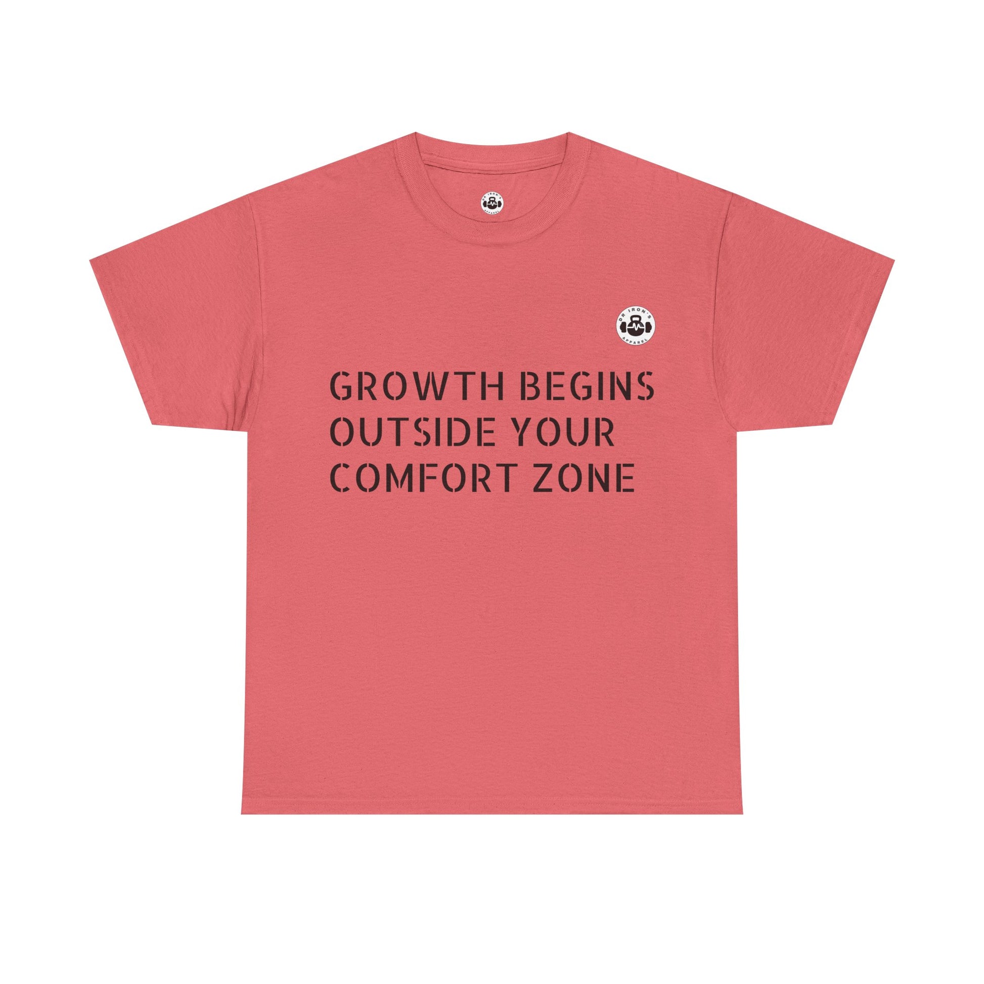 Inspirational Growth Tee, Motivational T-Shirt, Comfortable Cotton Shirt, Gift for Graduates, Personal Growth Apparel