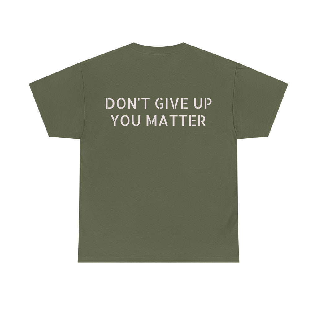 Motivational Fitness Tee - Unisex Heavy Cotton Shirt, Workout Apparel, Gym Gift, Positive Vibes, Mental Health Awareness, [...]