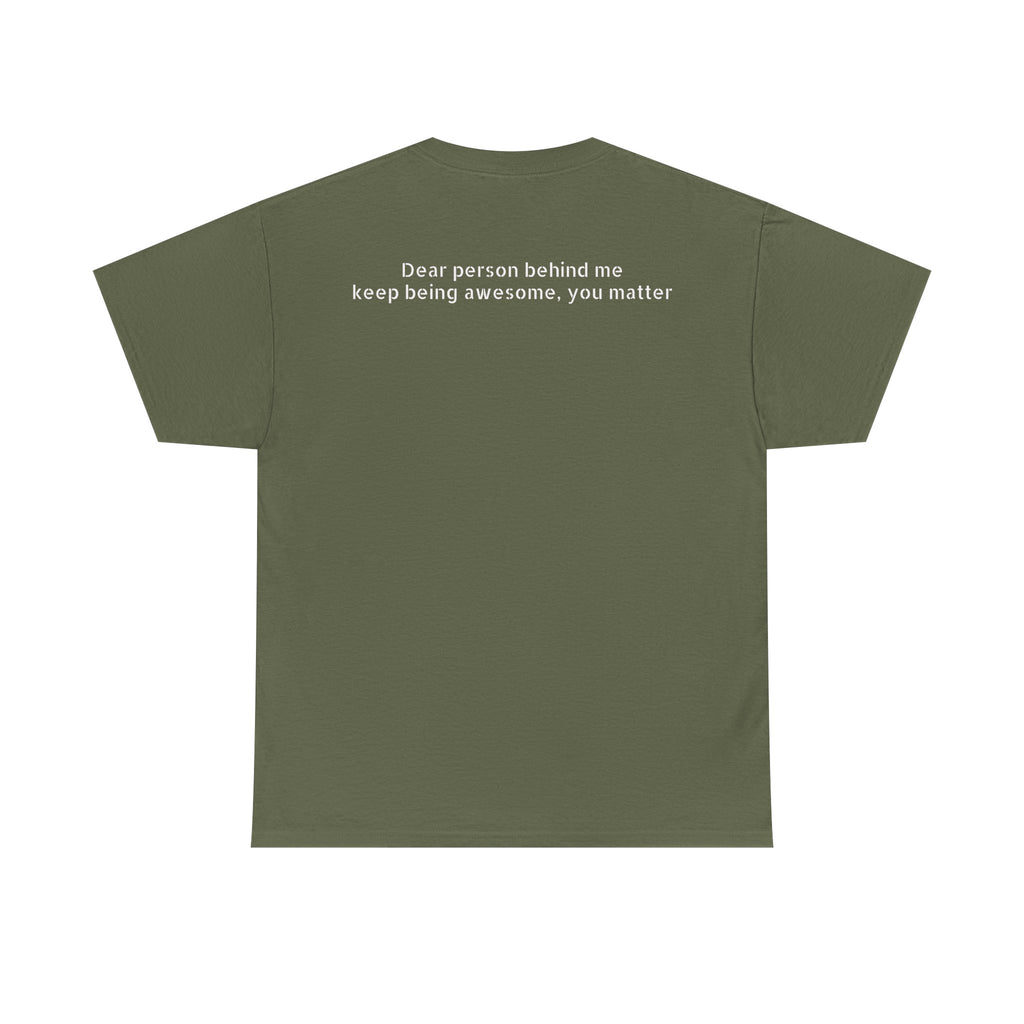 Motivational Fitness Tee, Unisex Heavy Cotton Tee, Workout Shirt, Gift for Him/Her, Inspirational Quote Tee, Gym Apparel