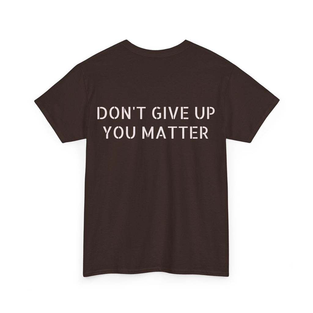 Motivational Fitness Tee - Unisex Heavy Cotton Shirt, Workout Apparel, Gym Gift, Positive Vibes, Mental Health Awareness, [...]
