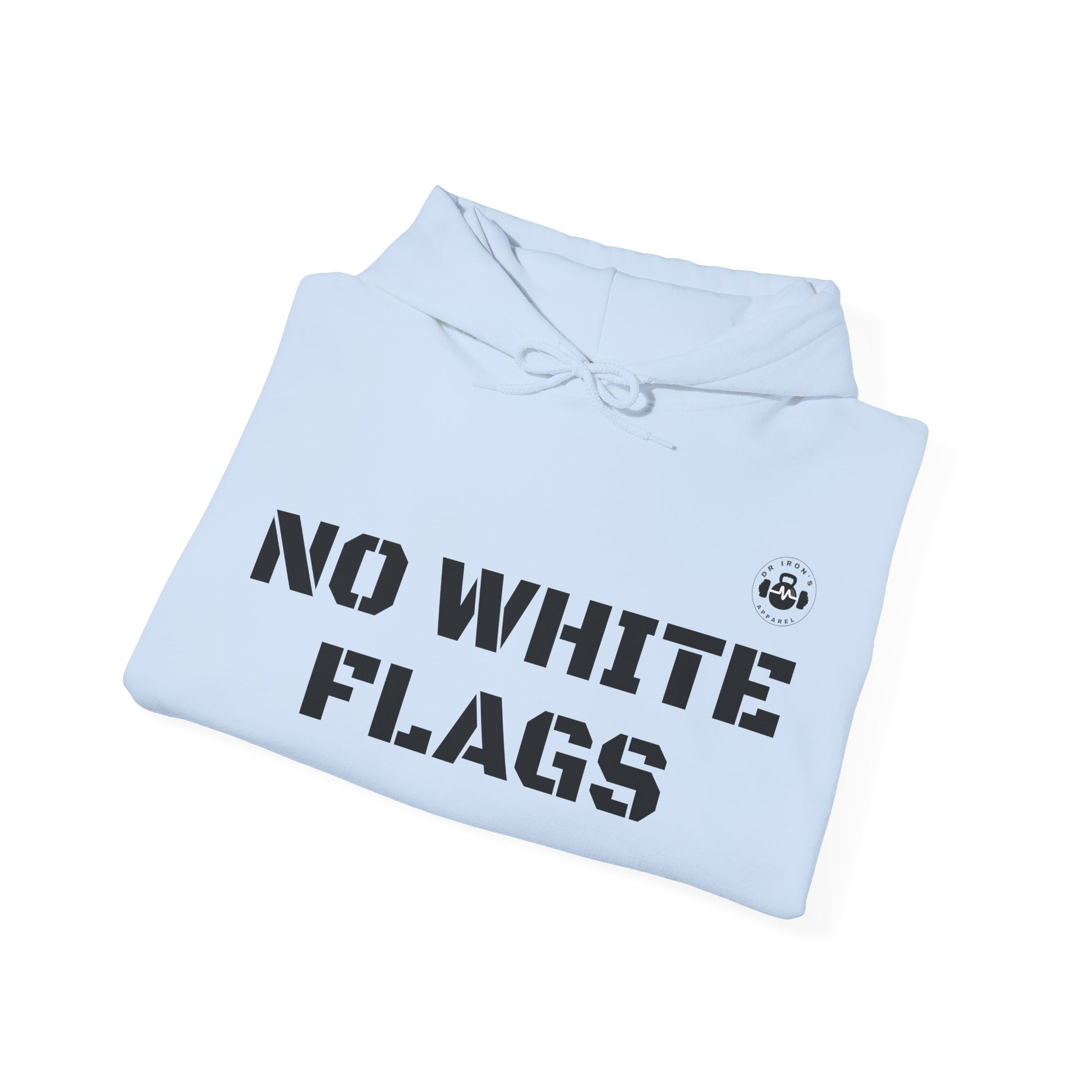 No White Flags Hoodie - Empowering Unisex Sweatshirt for Everyday Comfort, Perfect Gift for Inspirational Moments, Casual Style, [...]