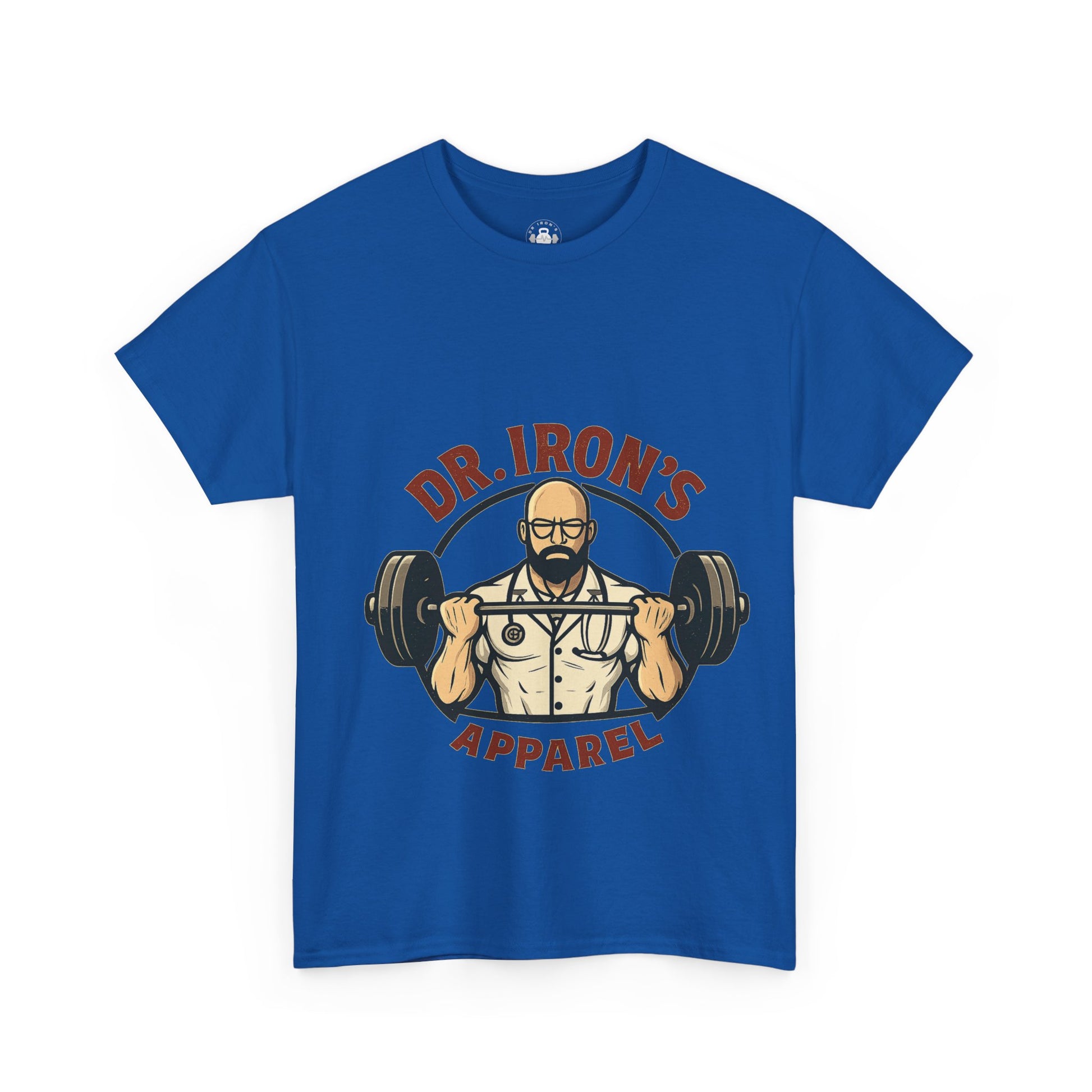 Gym Motivation Tee - Dr. Iron's Apparel, Fitness Shirt, Workout Gear, Weightlifting Gift, Inspirational T-Shirt