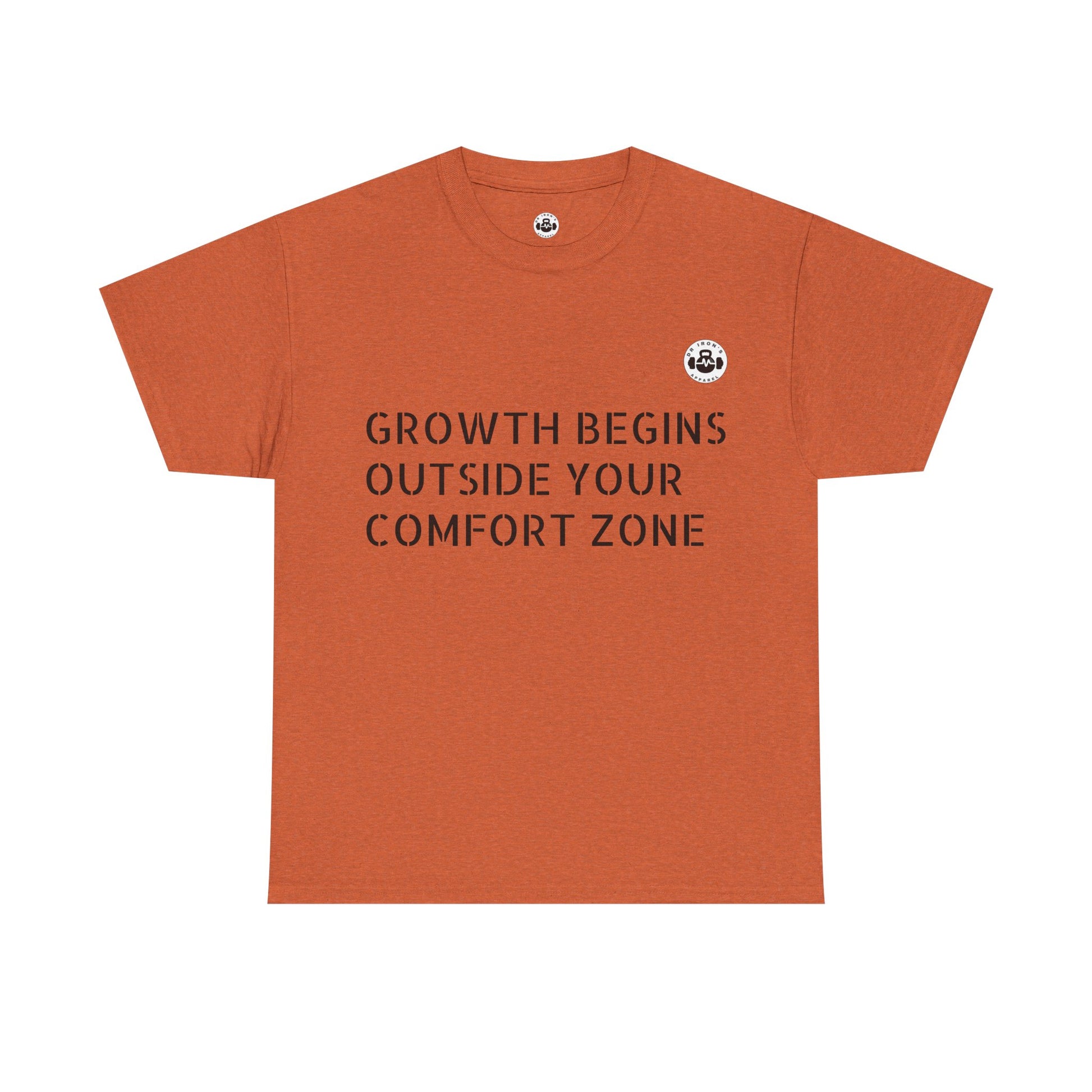 Inspirational Growth Tee, Motivational T-Shirt, Comfortable Cotton Shirt, Gift for Graduates, Personal Growth Apparel