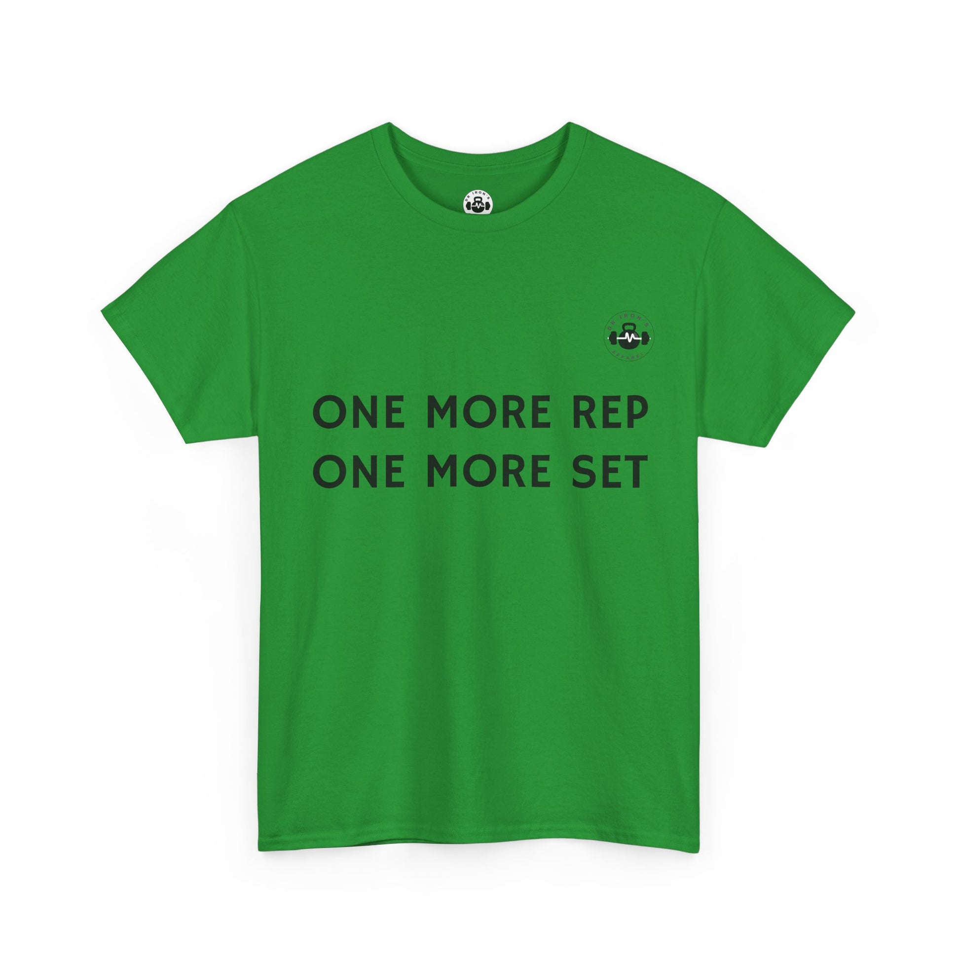 Motivational Workout Tee - One More Rep One More Set, Fitness Shirt, Gym Top, Gift for Gym Lovers, Casual Wear