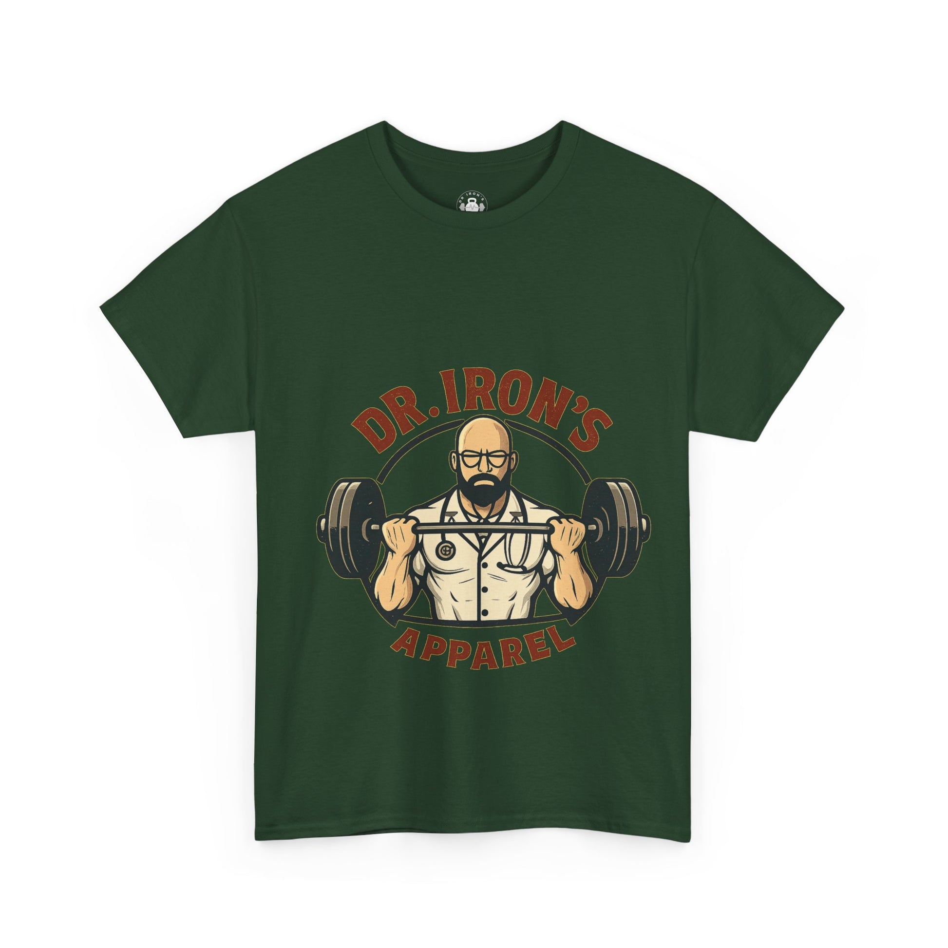 Gym Motivation Tee - Dr. Iron's Apparel, Fitness Shirt, Workout Gear, Weightlifting Gift, Inspirational T-Shirt