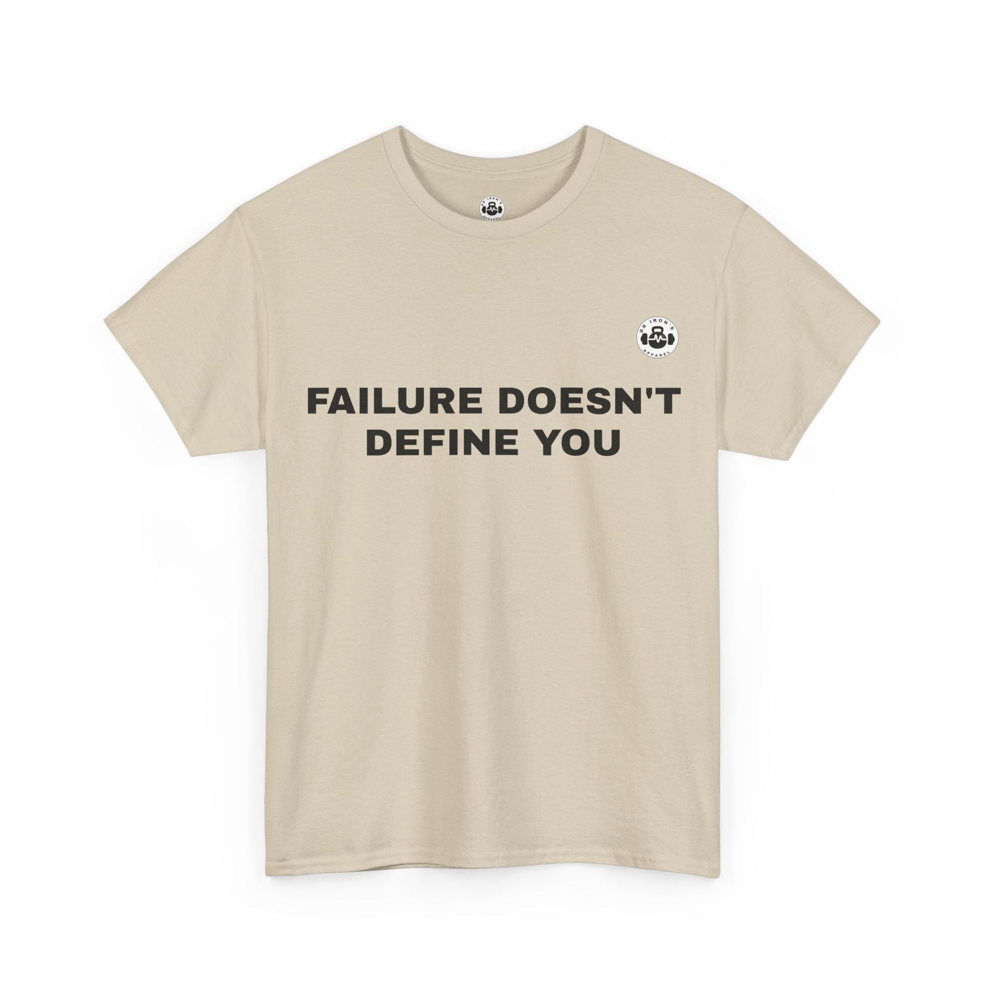 Motivational Unisex Tee - Failure Doesn't Define You, Inspirational Shirt, Gift for Supportive Friends, Confidence Boosting Apparel, [...]