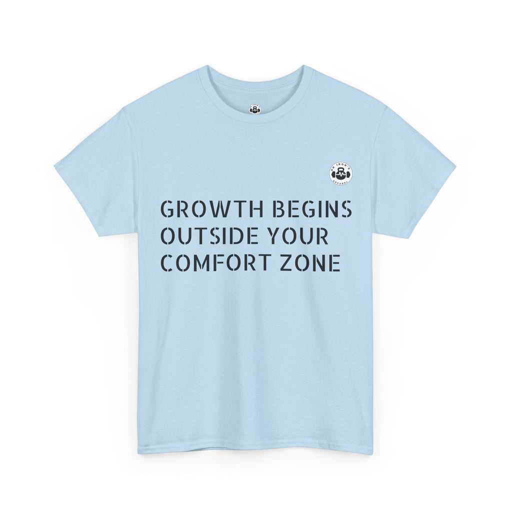 Inspirational Growth Tee, Motivational T-Shirt, Comfortable Cotton Shirt, Gift for Graduates, Personal Growth Apparel