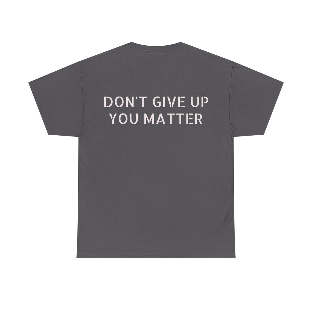 Motivational Fitness Tee - Unisex Heavy Cotton Shirt, Workout Apparel, Gym Gift, Positive Vibes, Mental Health Awareness, [...]