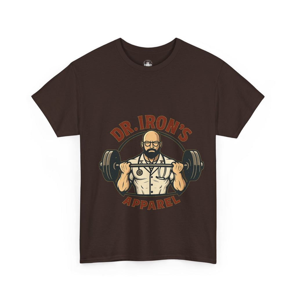 Gym Motivation Tee - Dr. Iron's Apparel, Fitness Shirt, Workout Gear, Weightlifting Gift, Inspirational T-Shirt