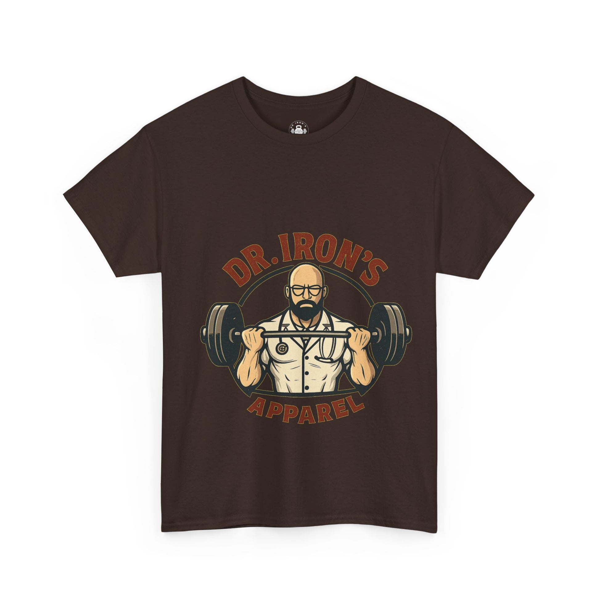 Gym Motivation Tee - Dr. Iron's Apparel, Fitness Shirt, Workout Gear, Weightlifting Gift, Inspirational T-Shirt