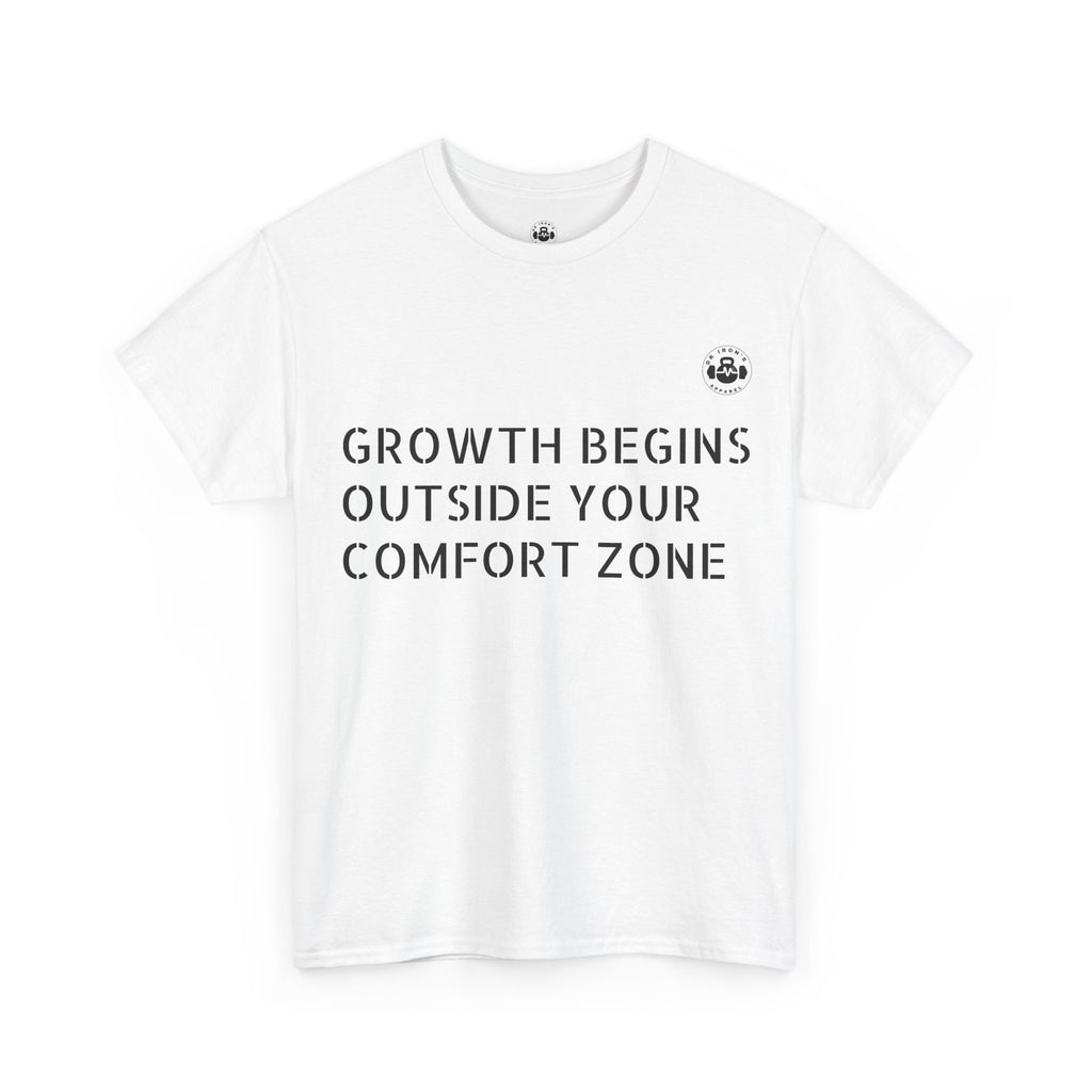 Inspirational Growth Tee, Motivational T-Shirt, Comfortable Cotton Shirt, Gift for Graduates, Personal Growth Apparel