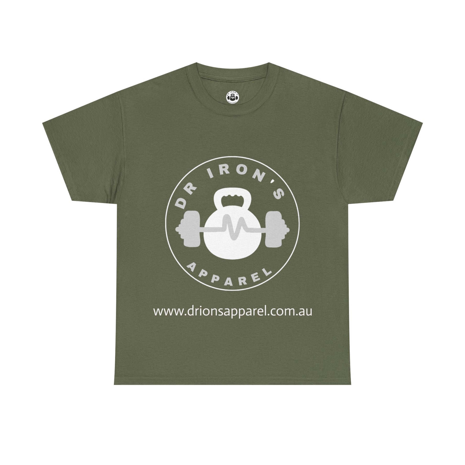 Motivational Fitness Tee, Unisex Heavy Cotton Tee, Workout Shirt, Gift for Him/Her, Inspirational Quote Tee, Gym Apparel