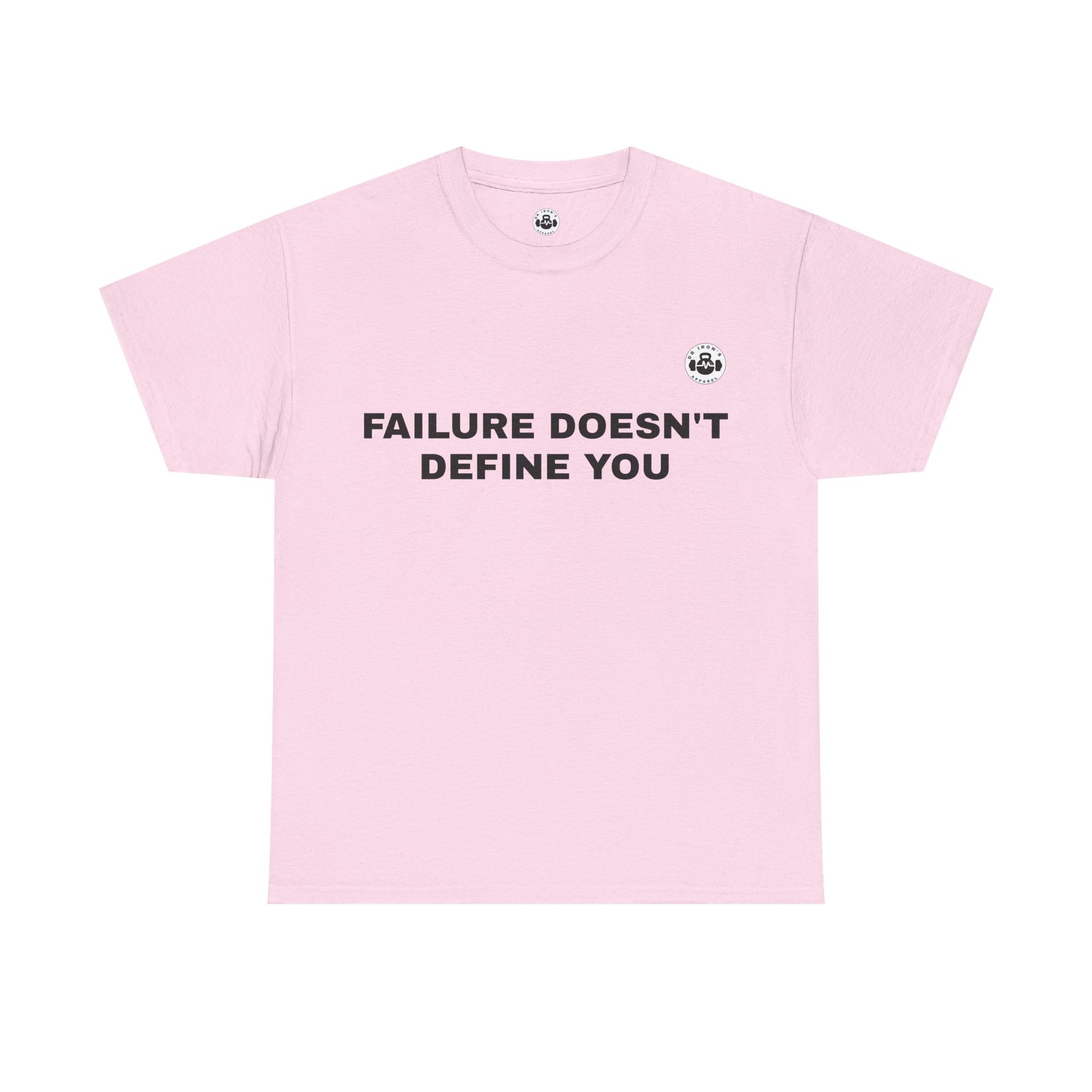 Motivational Unisex Tee - Failure Doesn't Define You, Inspirational Shirt, Gift for Supportive Friends, Confidence Boosting Apparel, [...]