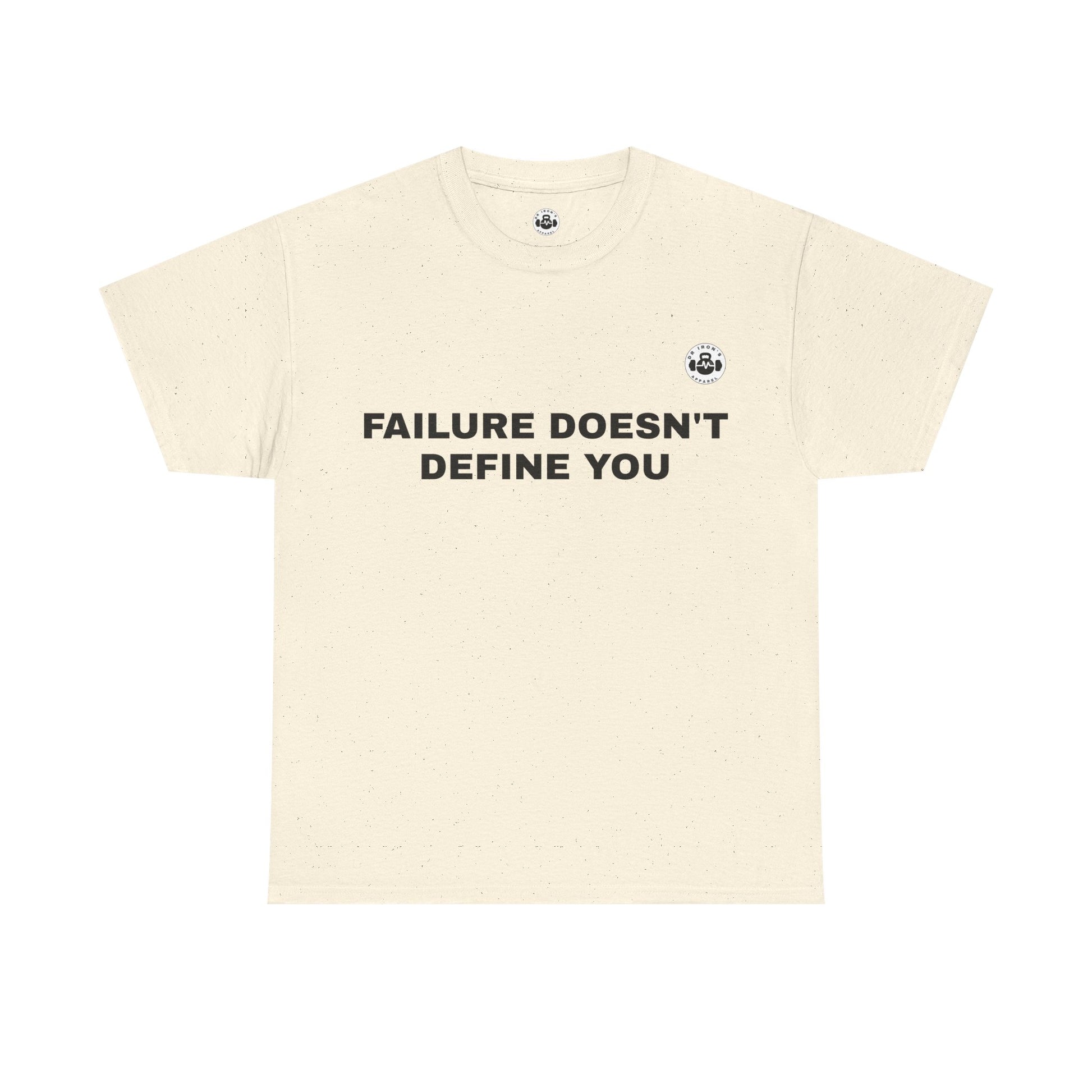 Motivational Unisex Tee - Failure Doesn't Define You, Inspirational Shirt, Gift for Supportive Friends, Confidence Boosting Apparel, [...]