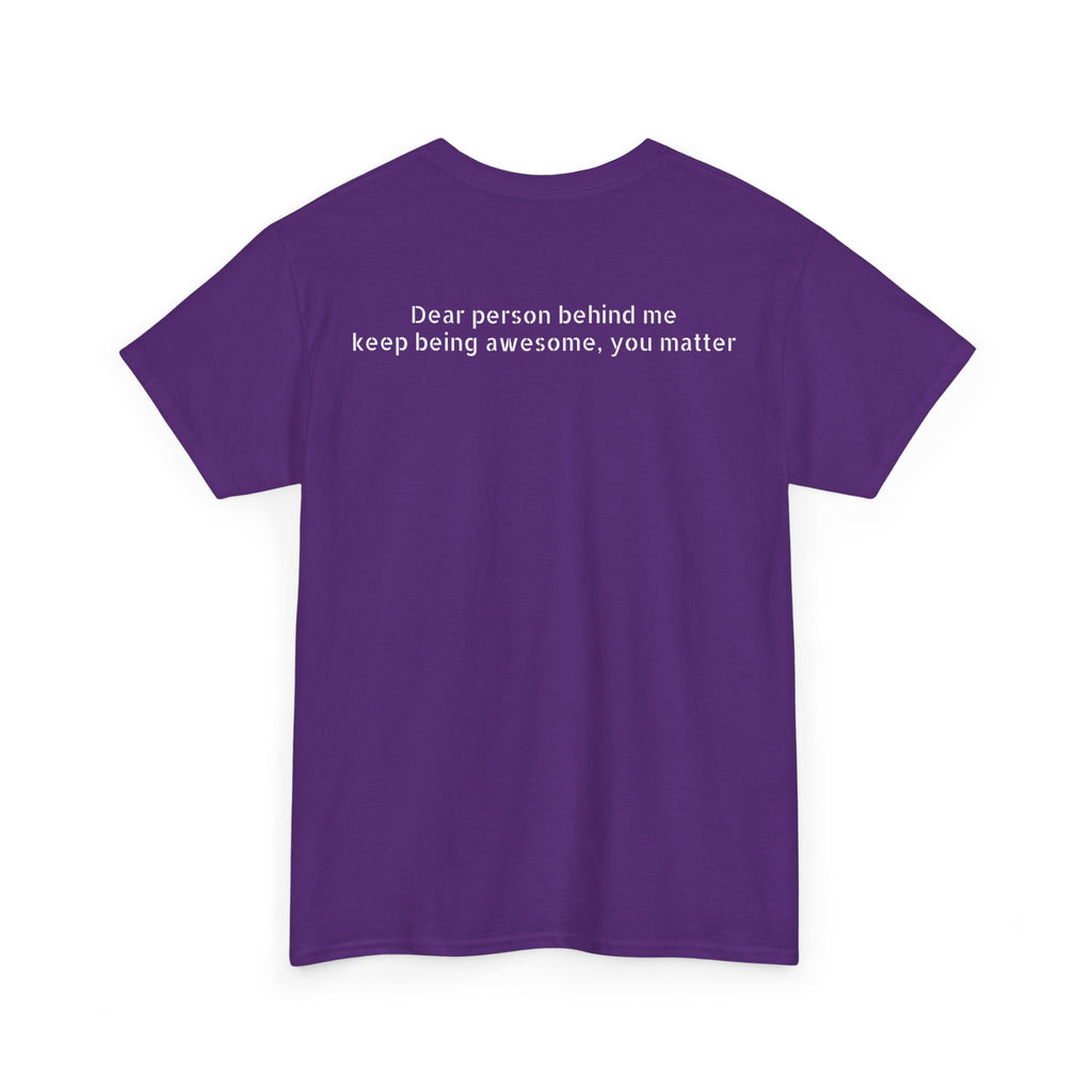 Motivational Fitness Tee, Unisex Heavy Cotton Tee, Workout Shirt, Gift for Him/Her, Inspirational Quote Tee, Gym Apparel