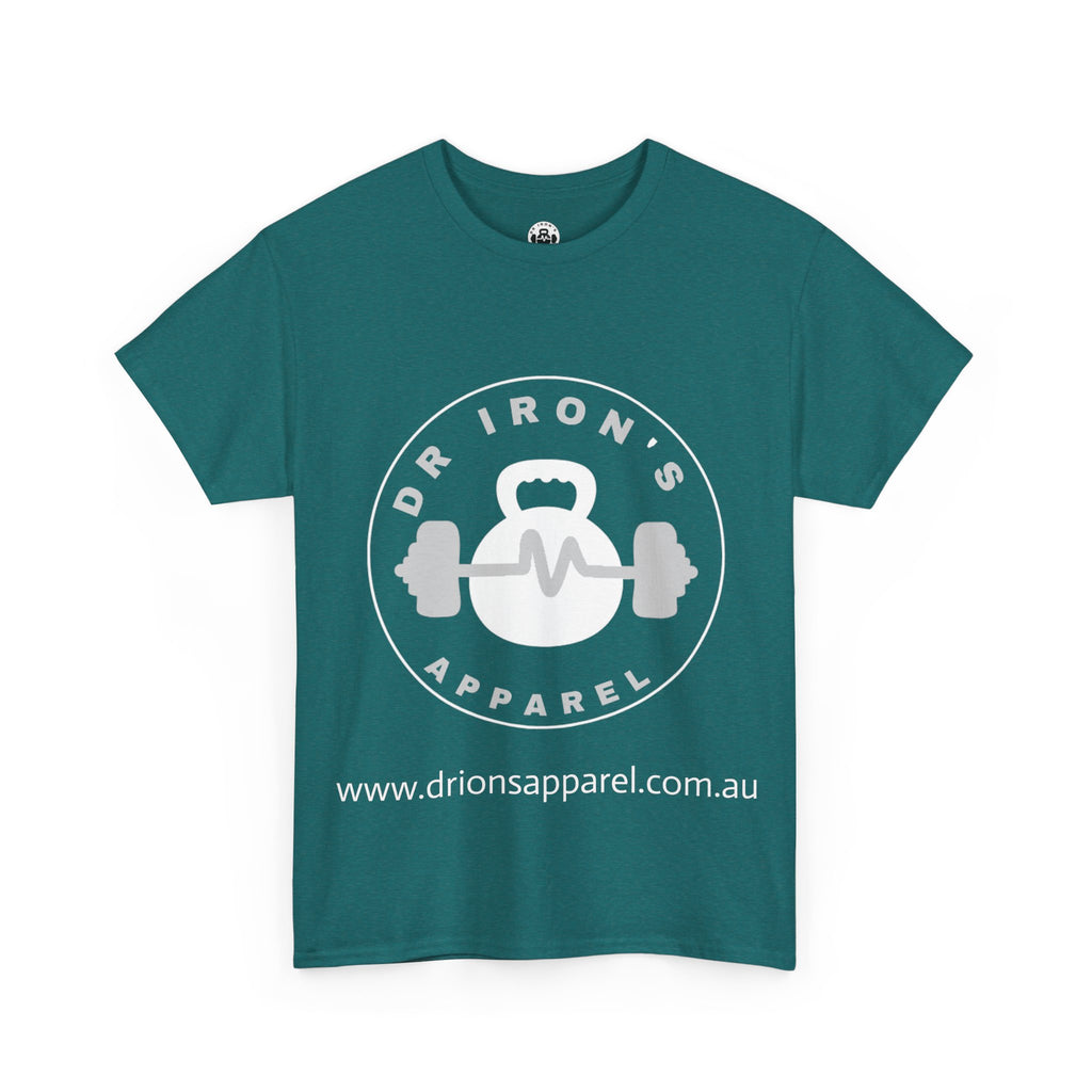 Motivational Fitness Tee, Unisex Heavy Cotton Tee, Workout Shirt, Gift for Him/Her, Inspirational Quote Tee, Gym Apparel