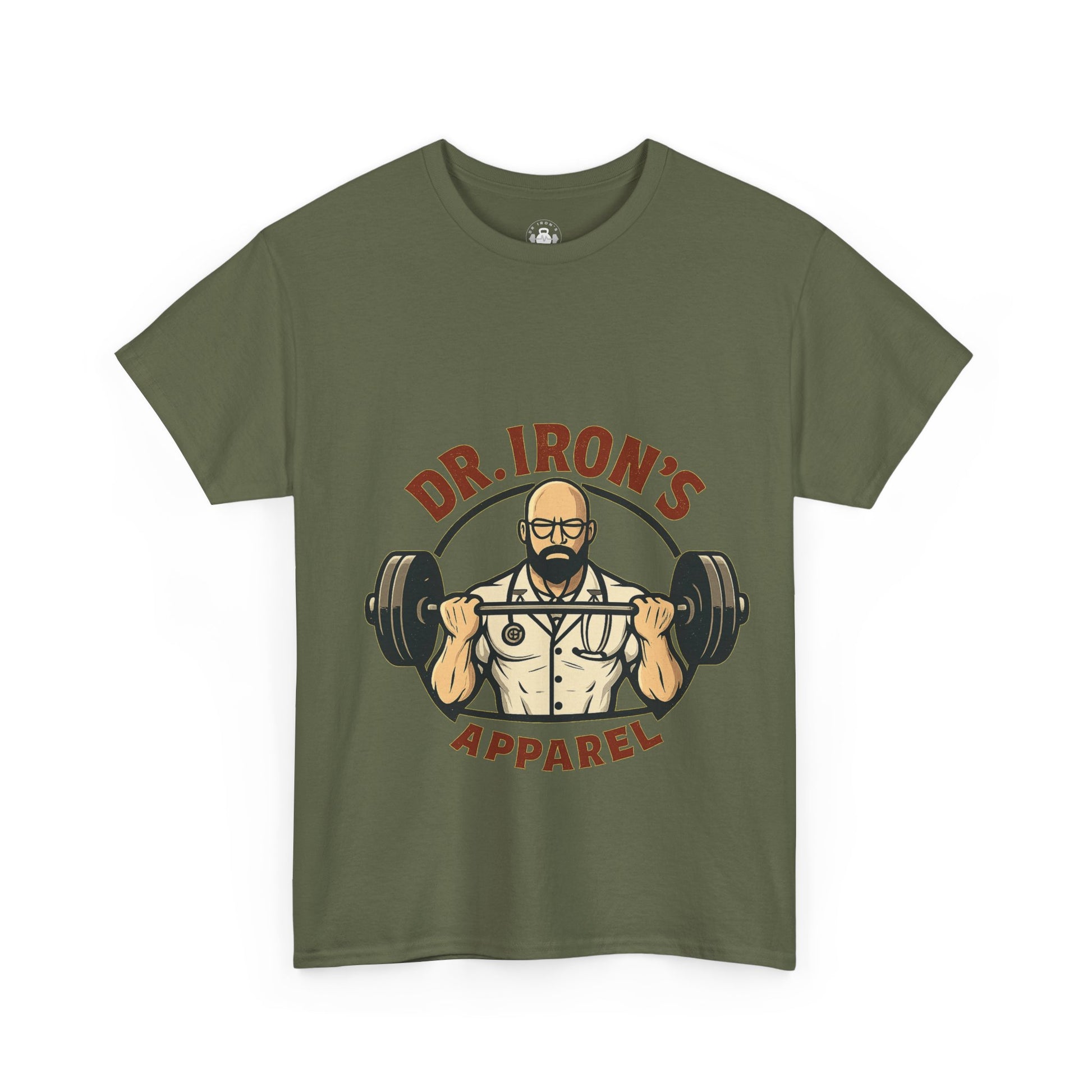 Gym Motivation Tee - Dr. Iron's Apparel, Fitness Shirt, Workout Gear, Weightlifting Gift, Inspirational T-Shirt