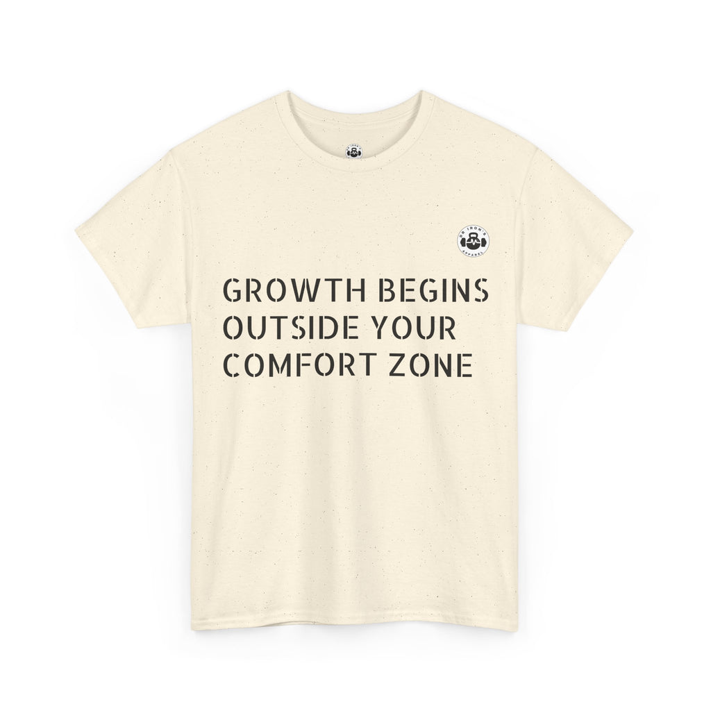 Inspirational Growth Tee, Motivational T-Shirt, Comfortable Cotton Shirt, Gift for Graduates, Personal Growth Apparel